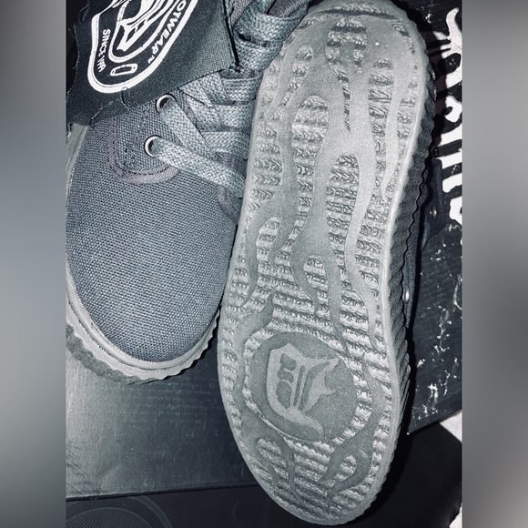 DEMONIA - SNEEKER CREEPER - Size UK 4 US 6 - BLACK Canvas - Picture 3 of 9